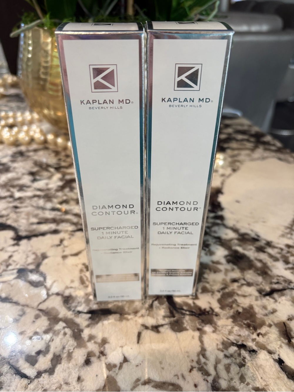 Kaplan Diamond Contour Supercharged 1-Minute Daily Facial Set/2